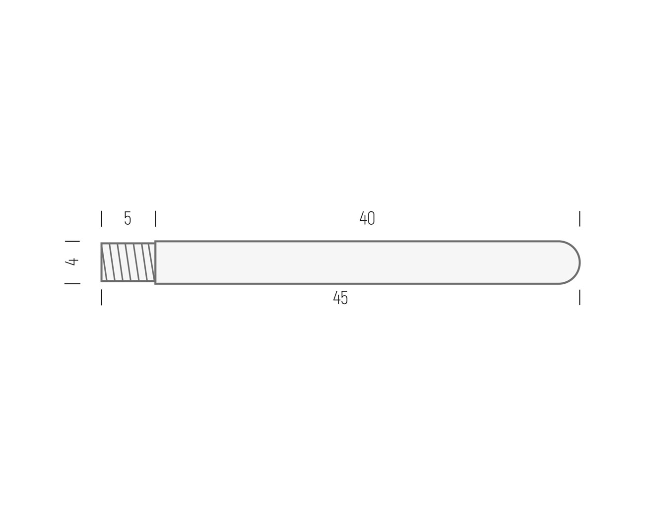 Aufstellfuß iNOX t4